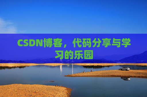 CSDN博客,代码分享与学习的乐园